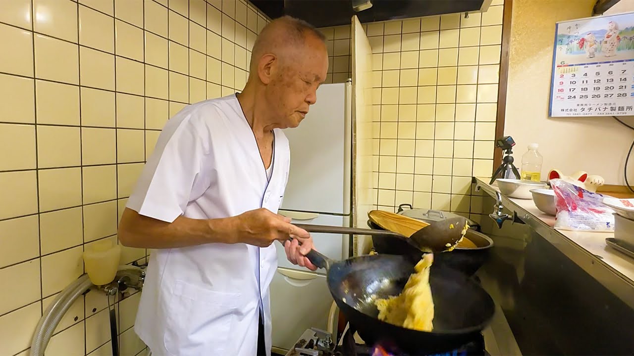 たった1人で15時間働きっぱなし！79歳 浅草 町中華【わんおぺグルメ】