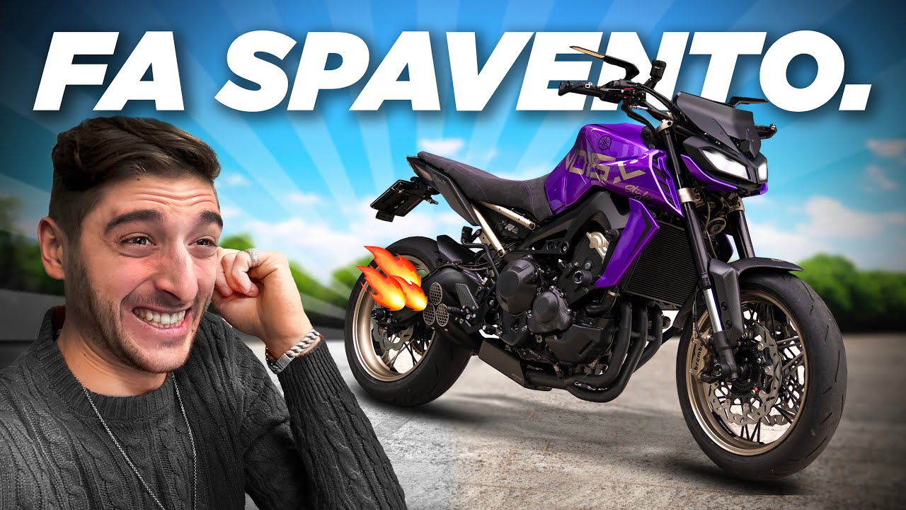 COME SUONA tra le curve IL NUOVO SCARICO della mia MT09? ⚠️