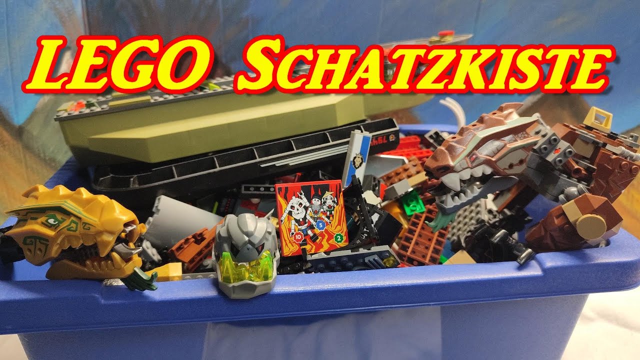 LEGO Schatzkiste vom Flohmarkt 20€ für wertvolle LEGO Teile! Mein erster Blick