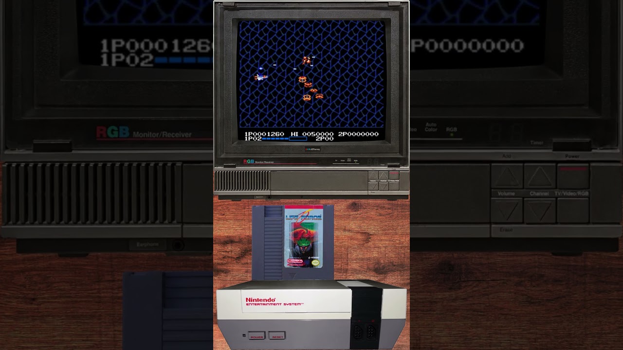 Life Force 1988 "Place 38" NES Famicom Countdown - Retro Gaming