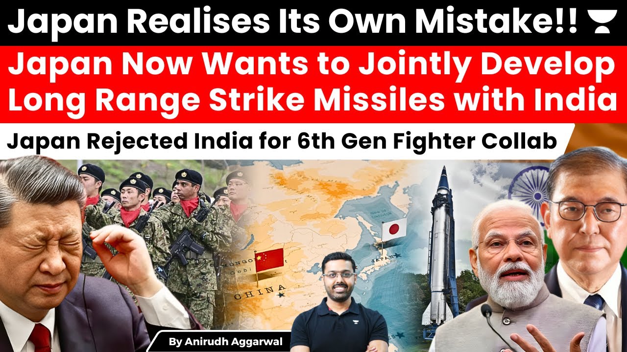 Japan Wants to Develop Long-Range Missiles with India against China. Japan wants to join India