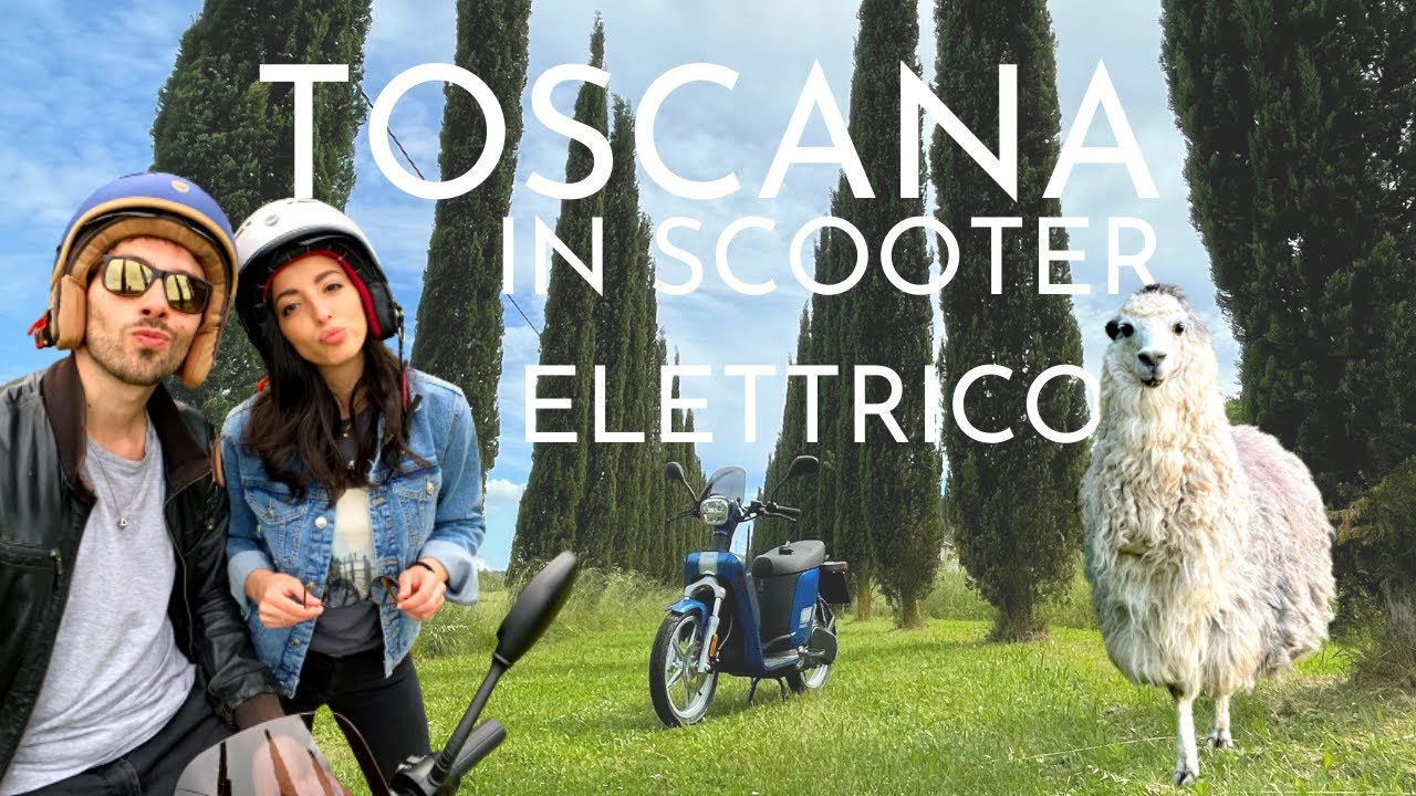 Toscana in scooter elettrico 🌱 Cosa vedere in Valdera