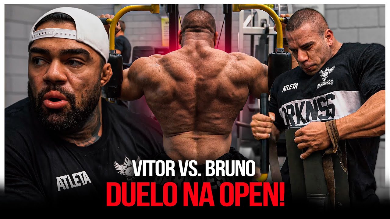 BRUNO SANTOS TEM UM RIVAL MUITO FORTE! | *treino com muita carga*