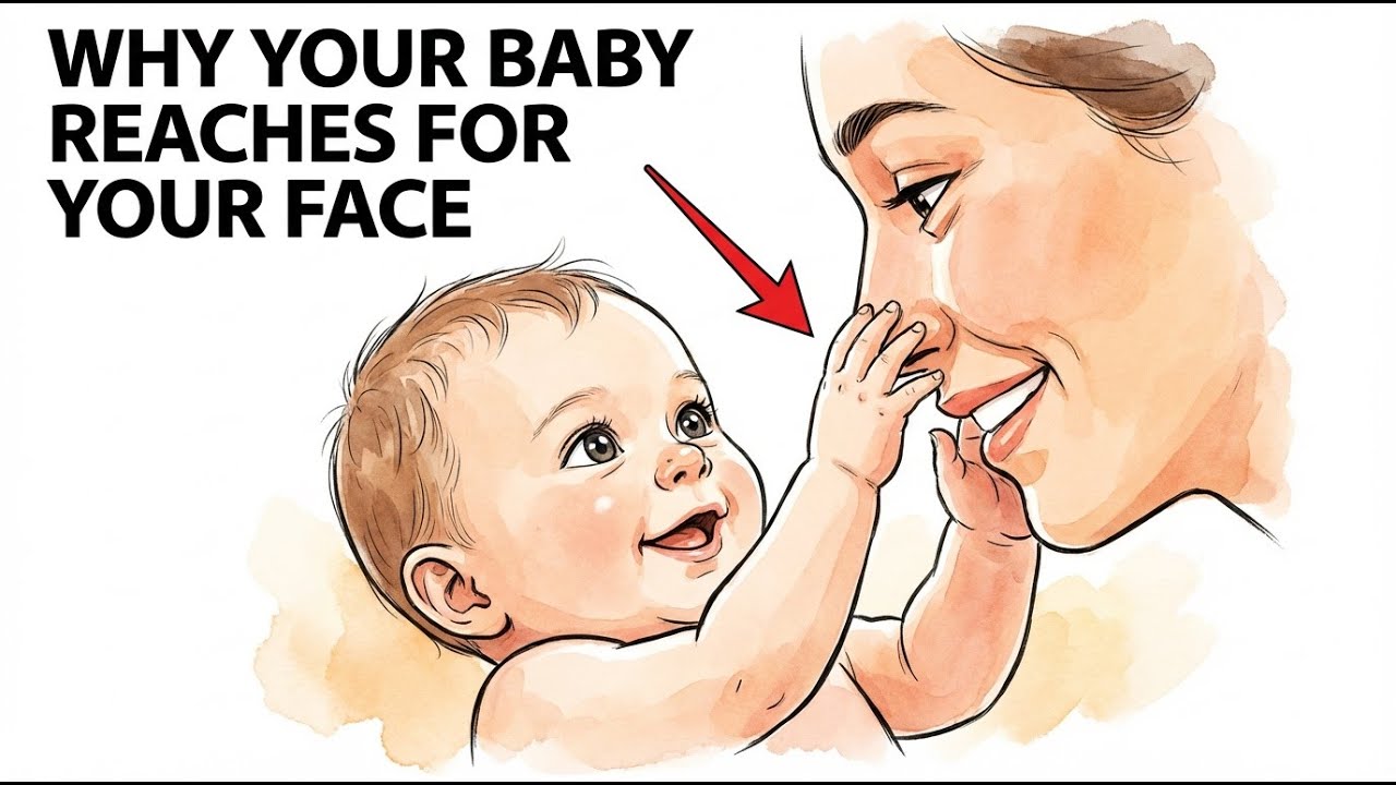 Why Your Baby Reaches for Your Face