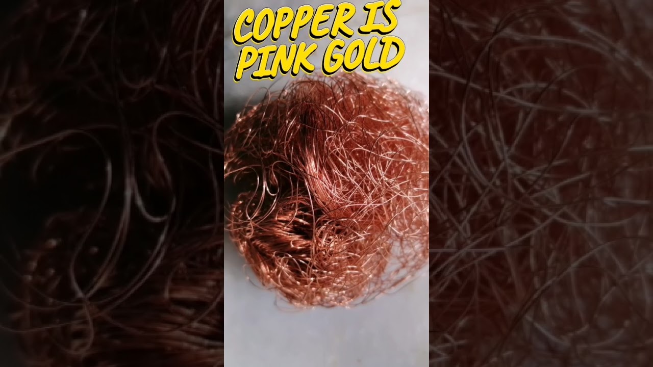 copper is pink gold
