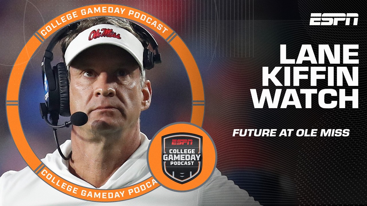 Lane Kiffin Watch 👀 Stay at Ole Miss or LEAVE?! | College GameDay Podcast