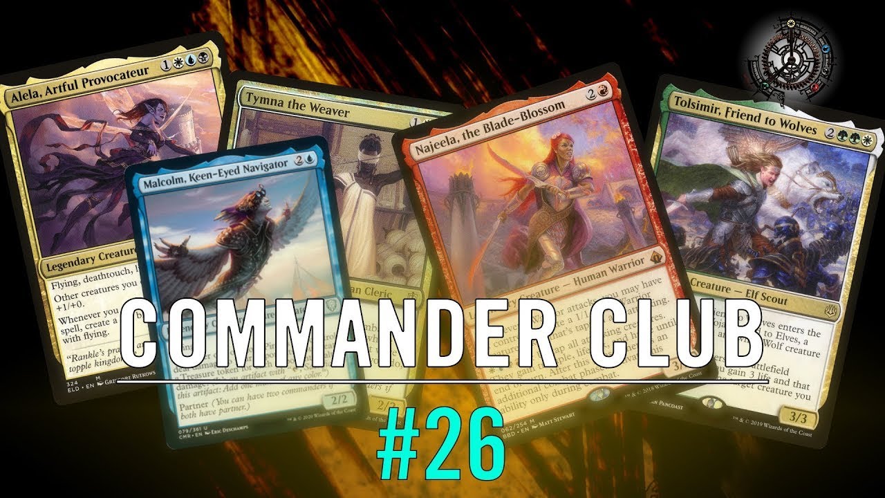 ⚡⚡Commander Club ⚡⚡ Najeela vs Tolsimir vs Tymna & Malcolm & Alela