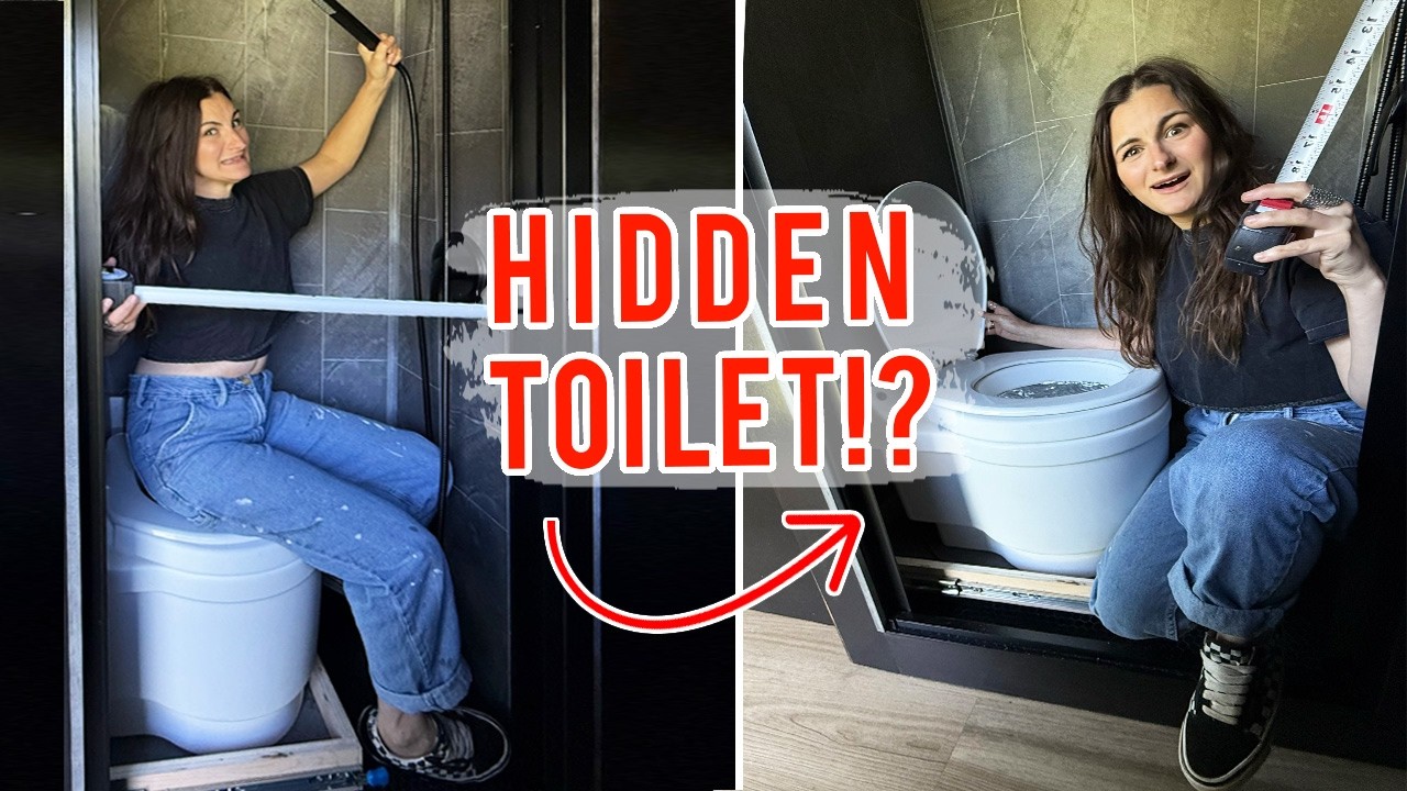 I Built a Bathroom in My Van and It Actually Works!