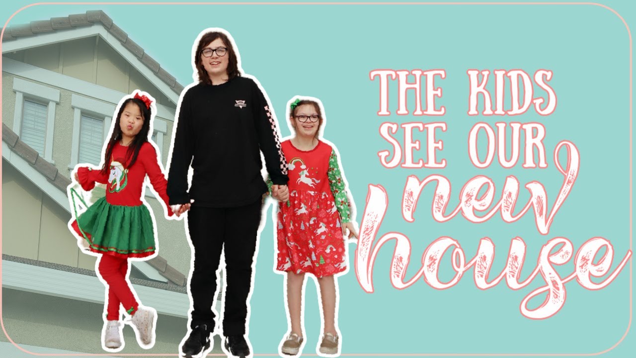 THE KIDS GET TO SEE OUR NEW HOUSE! | VLOGMAS episode 10 | video 