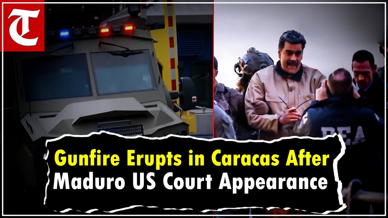 Venezuela in Chaos: Gunshots Near Presidential Palace After Maduro Court Hearing