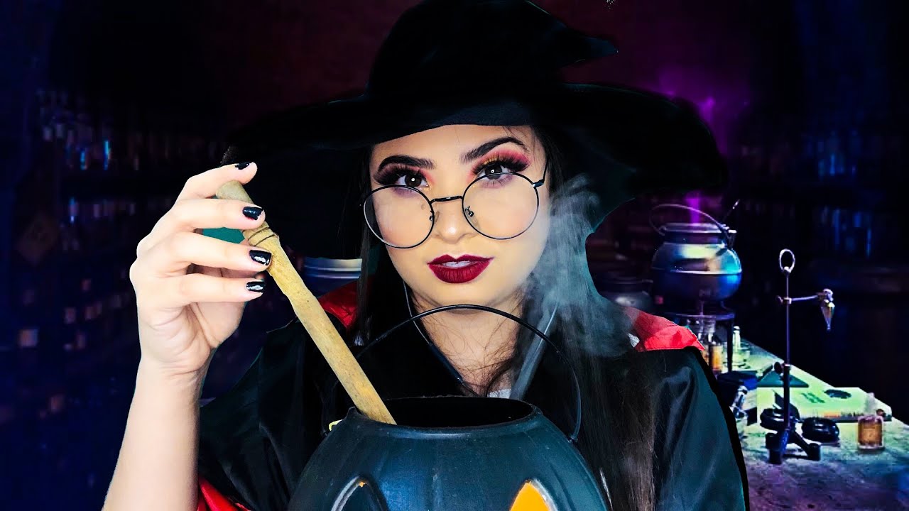 ASMR HOGWARTS: PROFESSORA DE POÇÕES 🧪 “halloween’’