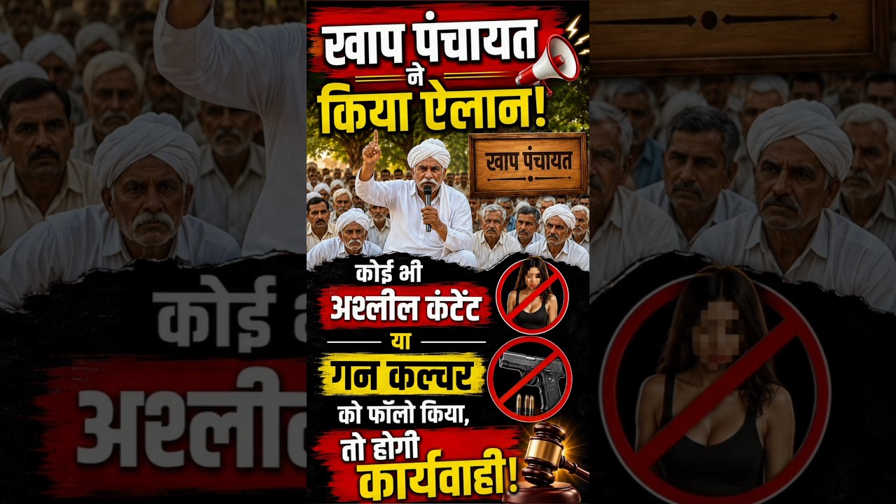 Khap Panchayat | Jat Samaj | Gun Culture #shorts #viralshorts #yotubeshorts