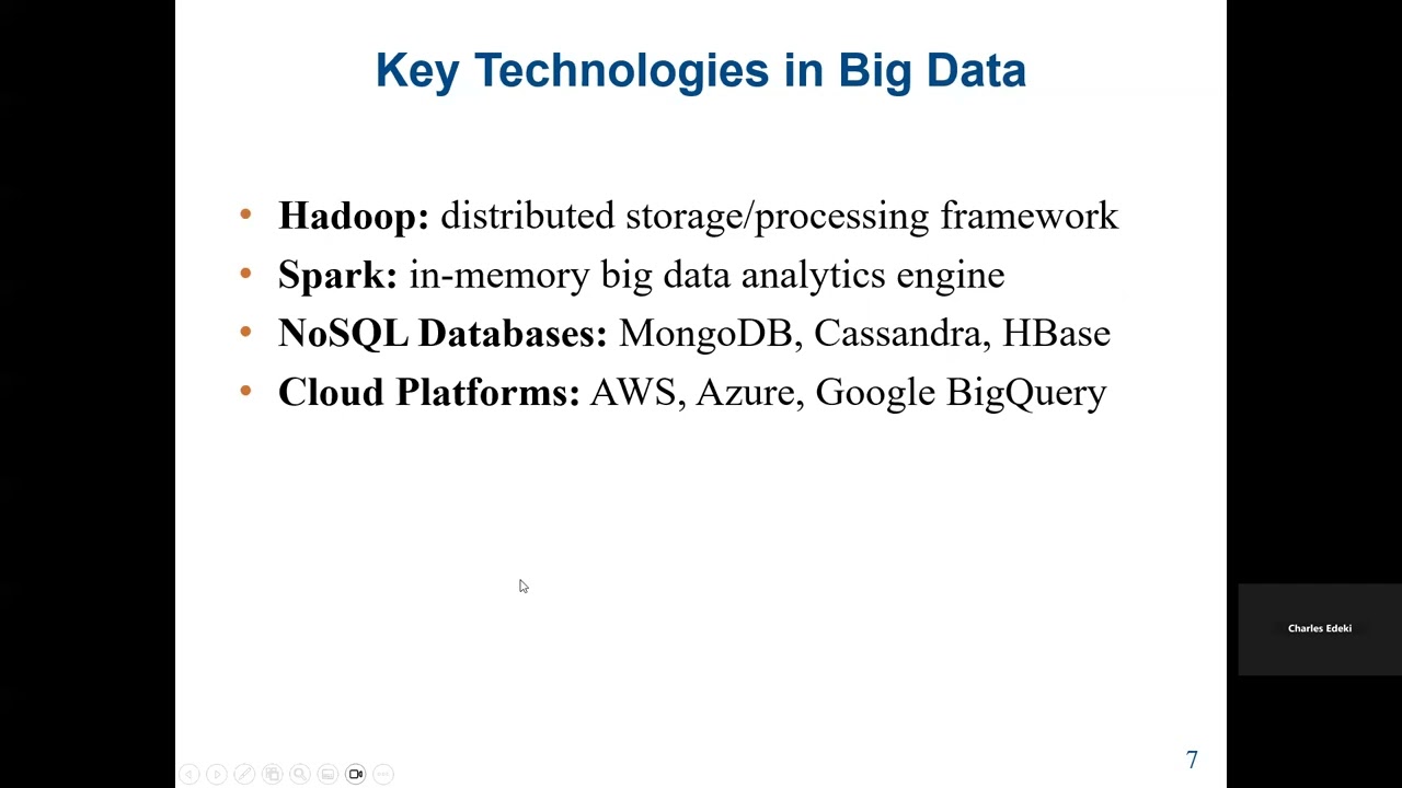 Data Science and Big Data Analytics: Concepts in Big Data Management and Analytics.