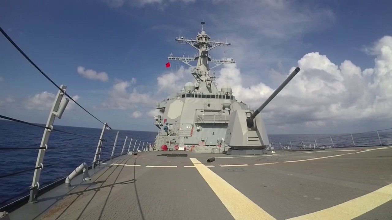 Destroyer Weapons Training