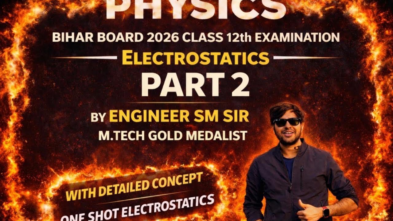 Class 12th Physics Electrostatics | VVI Questions | Board Exam 2026 | Most  Important Questions 