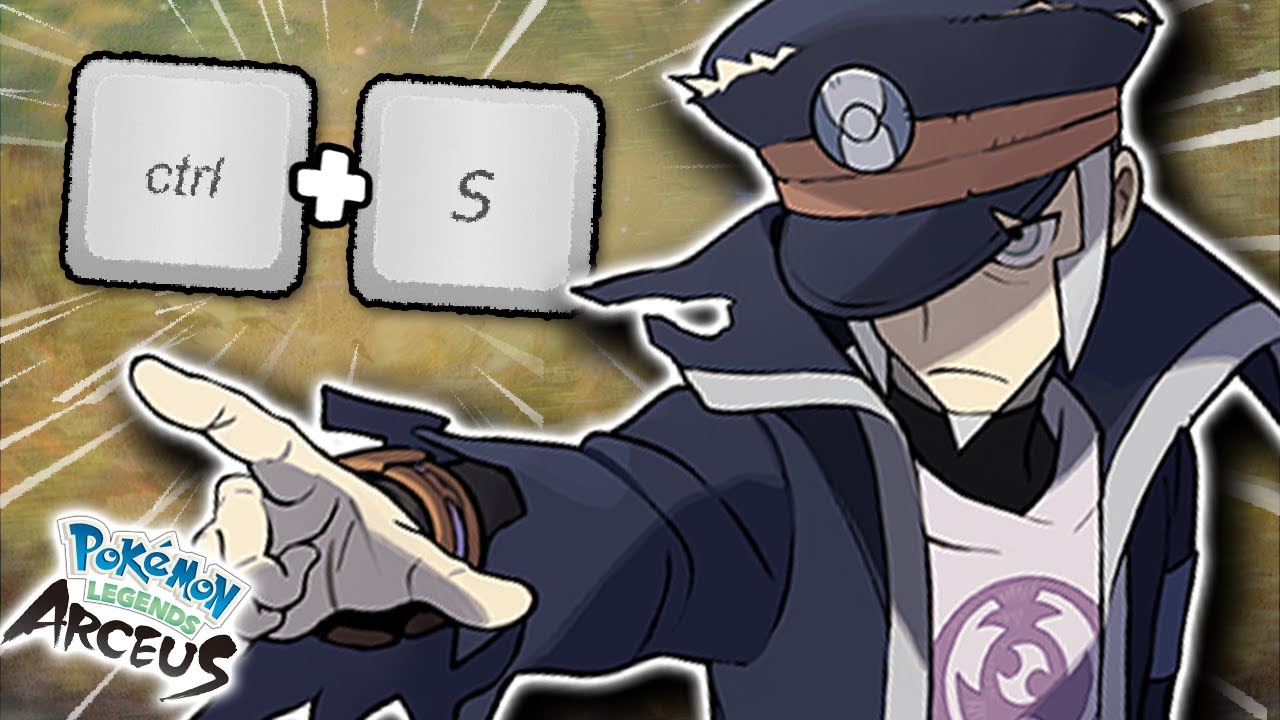 I tried to SAVE Hisui as Ingo!