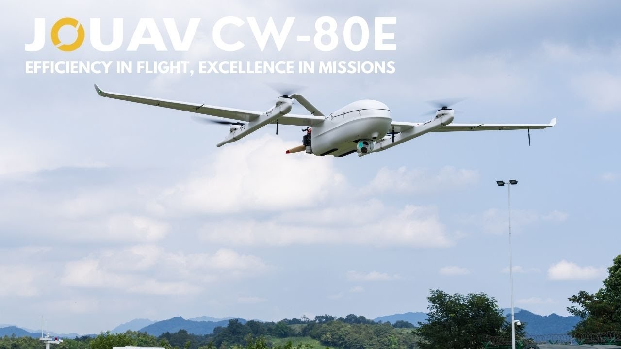 Meet JOUAV CW-80E Large UAV: Heavy Payload & Long Endurance