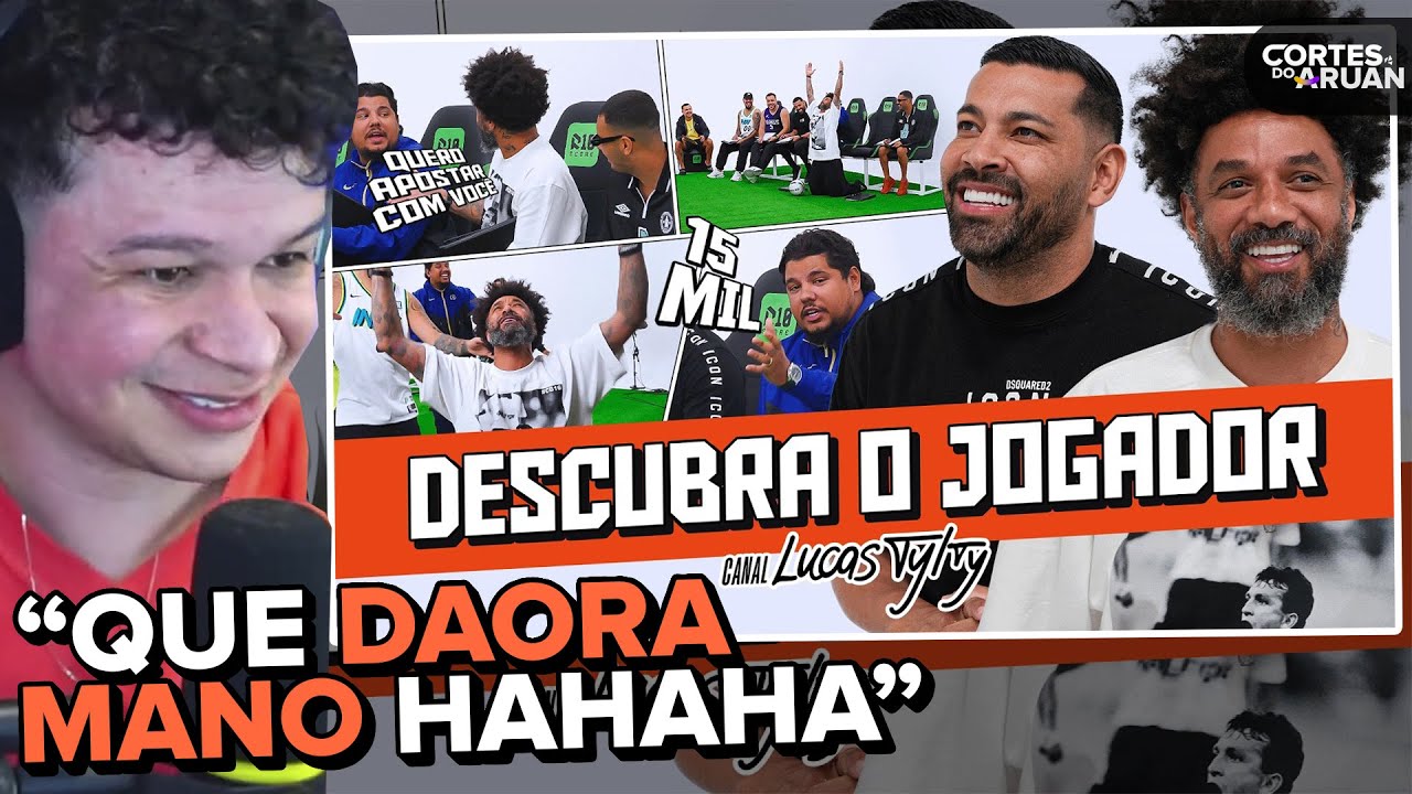 ARUAN ACERTOU QUEM É O JOGADOR DE FUTEBOL PROFISSIONAL? Lucas Tylty Feat. André Santos e Cristian