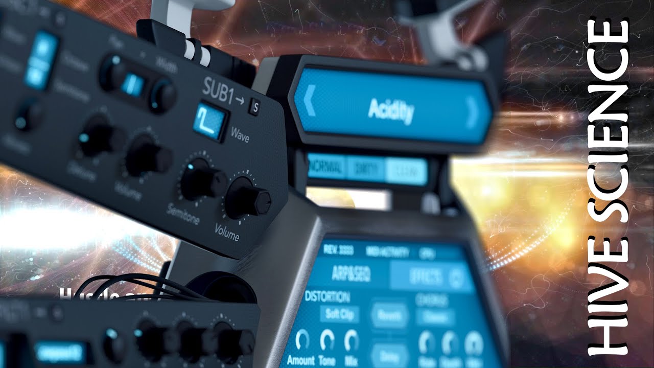 【Cinematic Synthesizer Soundset】u-he HIVE SCIENCE with 349 Presets!