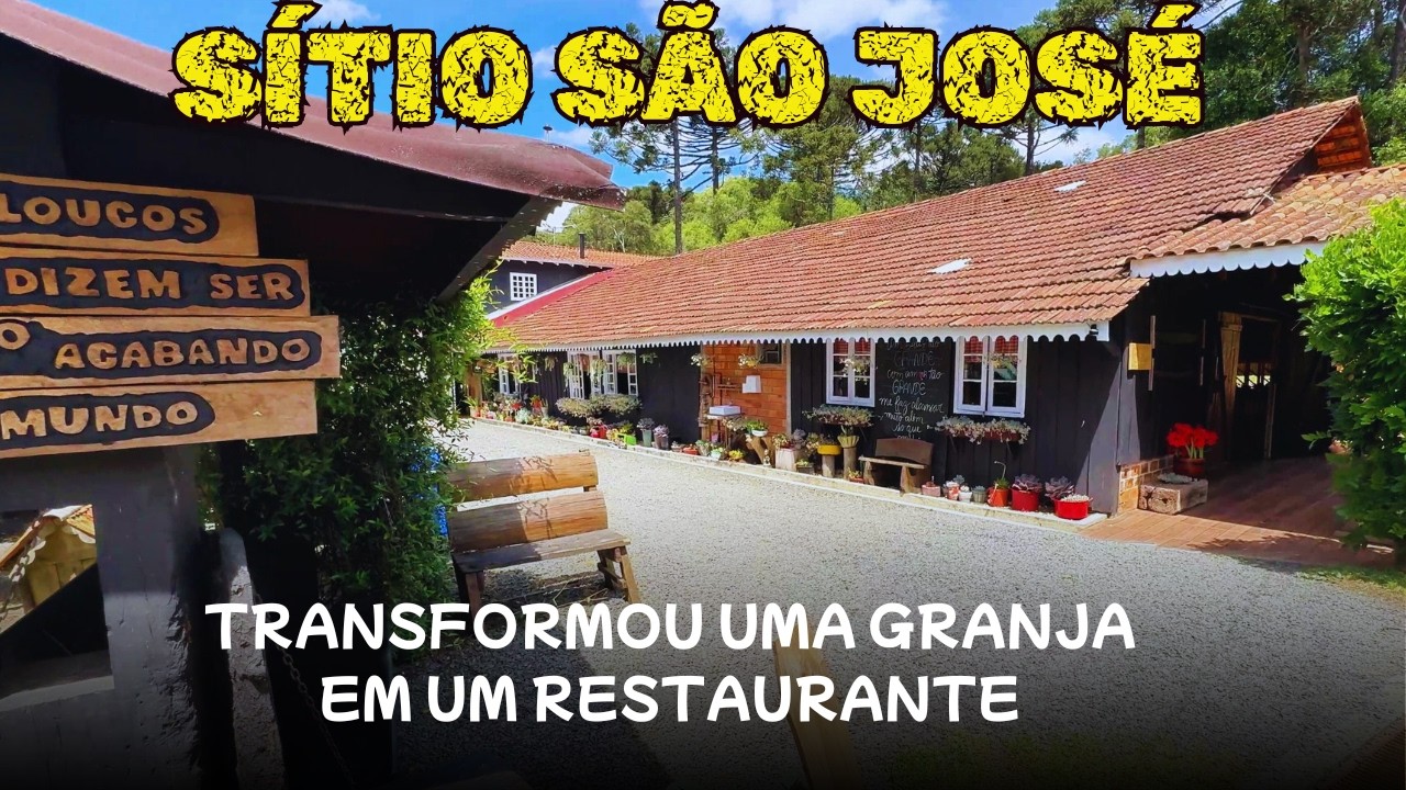 Dona Solange Transformou uma granja  num verdadeiro paraíso gastronômico! TRÊS BARRAS SC...