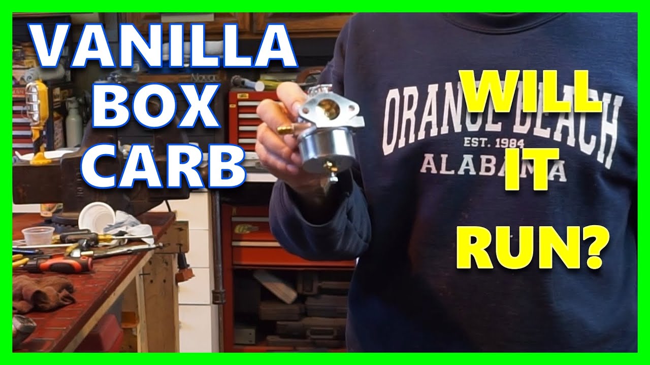THE UNKNOWN CARB ~ Live at Arch's Garage Subscribers Machine! Vanilla BOX CARB-Will it RUN? Premier!