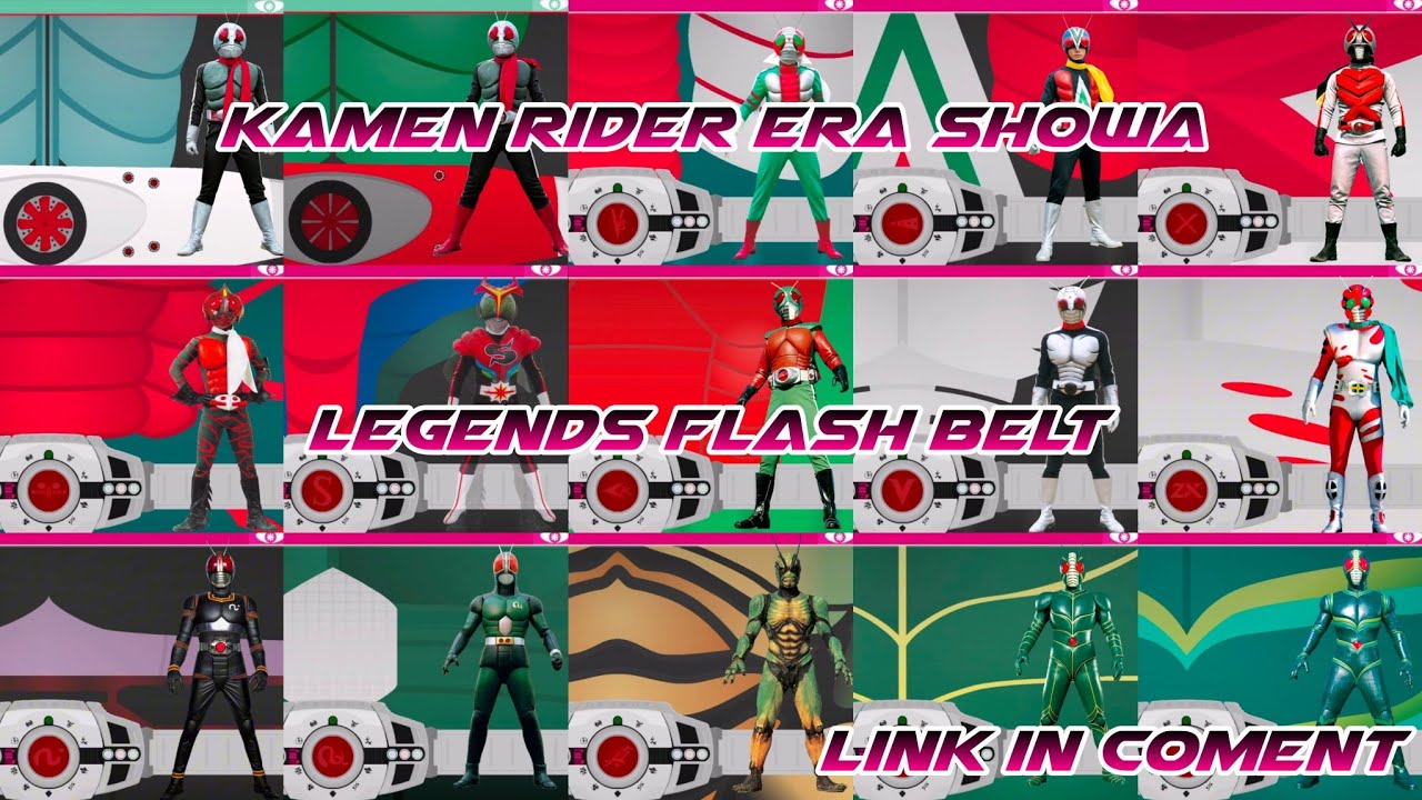 Kamen Rider Era Showa - Legends Flash Belt