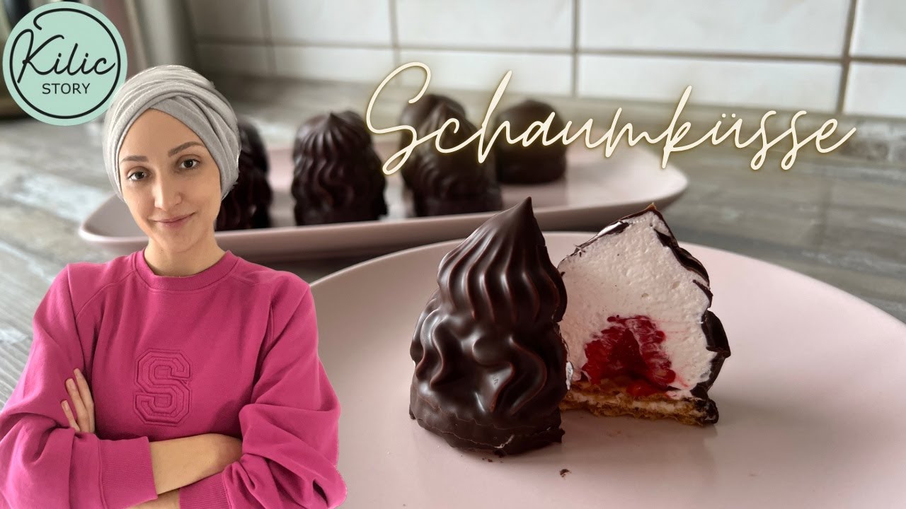 Schaumküsse mit Himbeeren I einfach & schnell I Kilic-Story