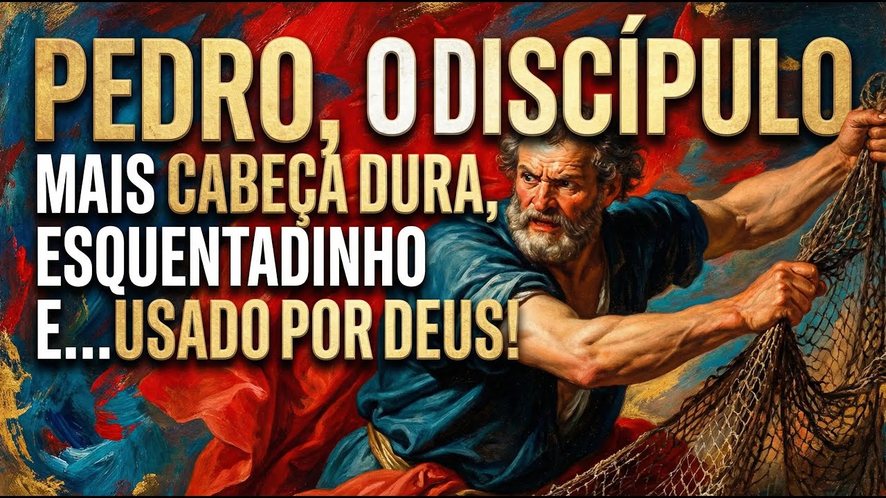 PEDRO: O REBELDE QUE SEGUIU JESUS!