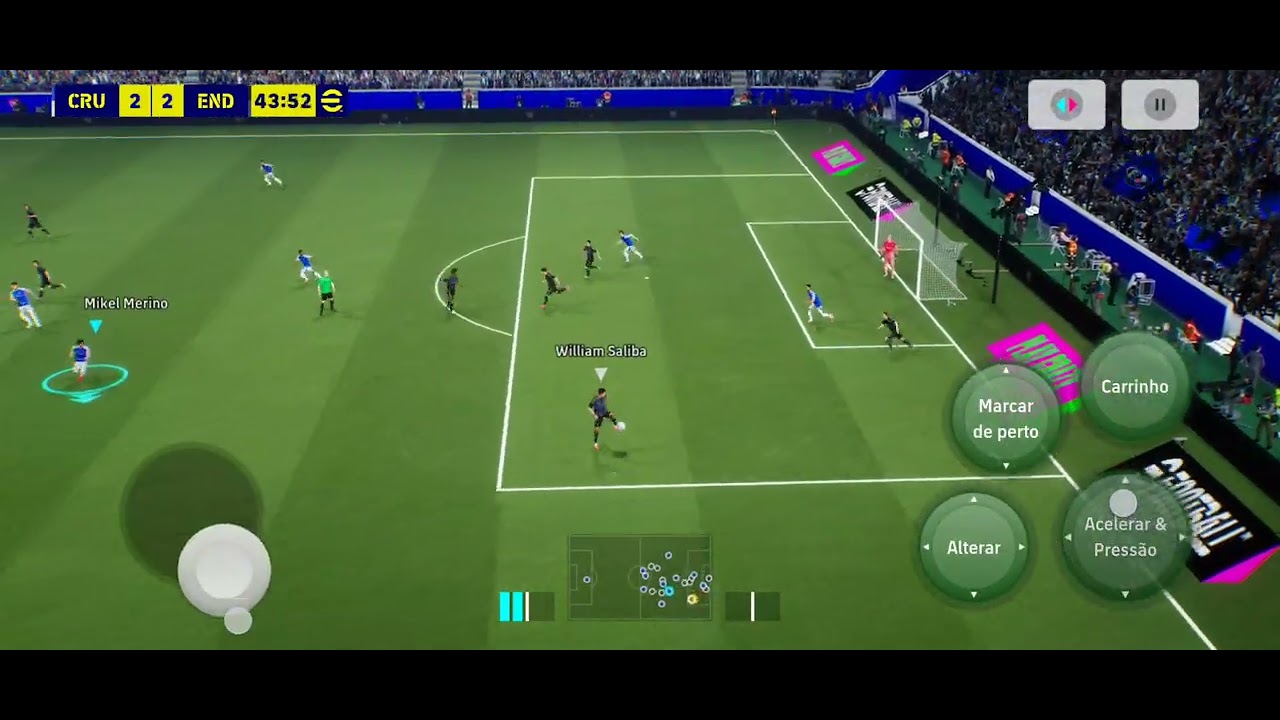 Partida histórica taticamente, tecnicamente e em narrativa no eFootball! Cinco gols do Gerd Müller!