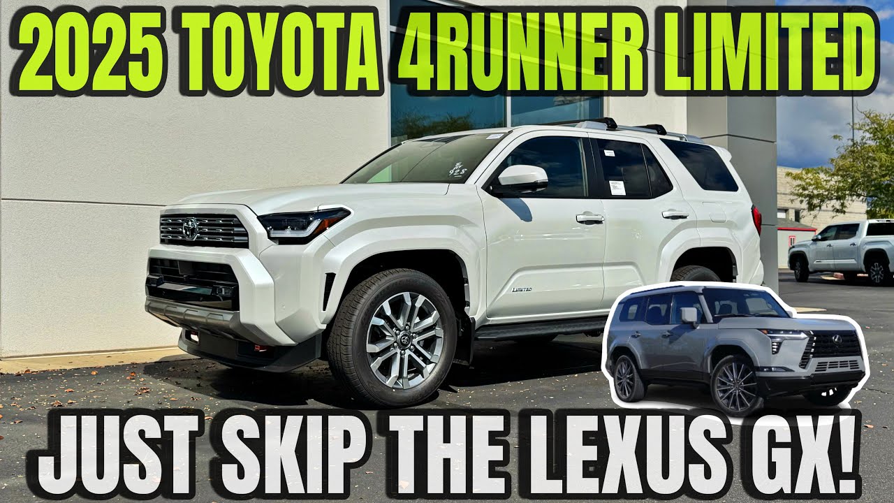 Toyota 4Runner Limited 2025 года + 3-й ряд: откажитесь от Lexus GX550