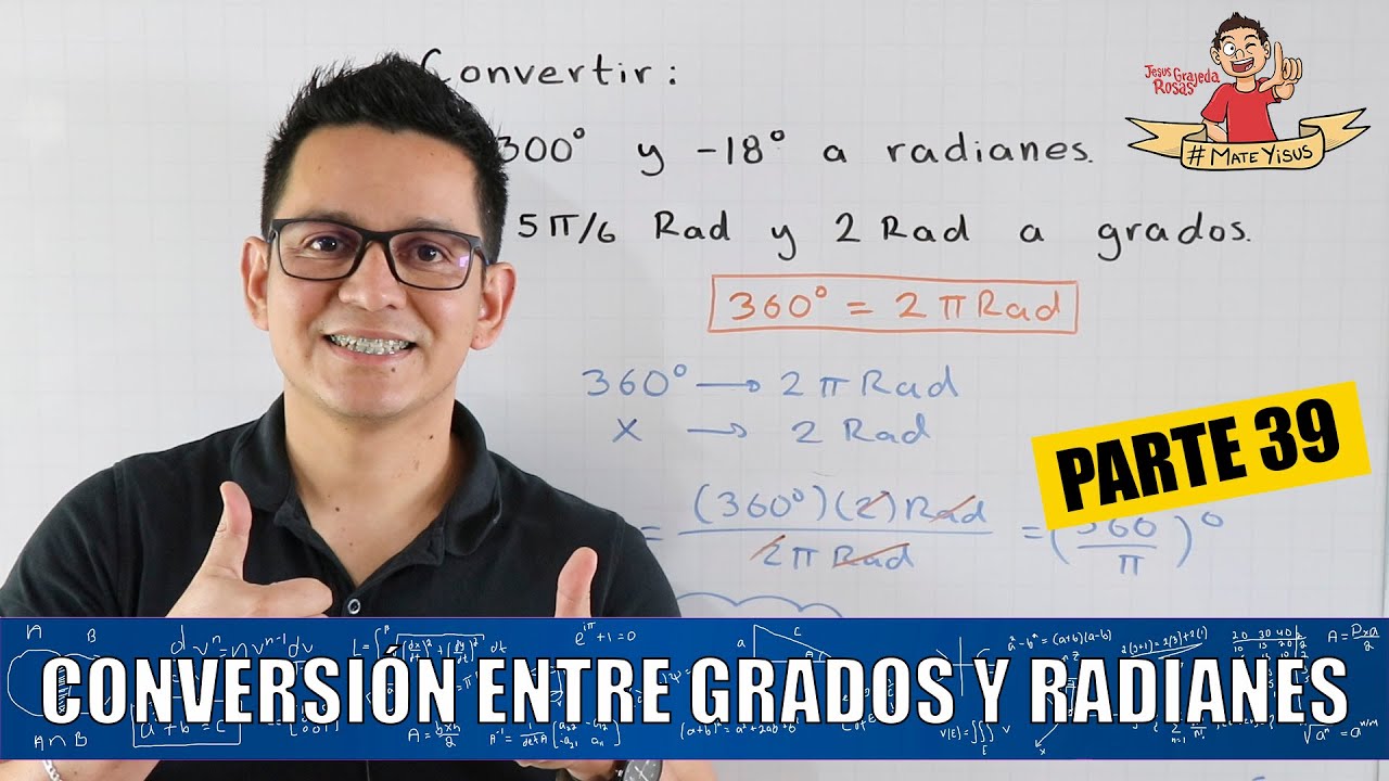 39. ESTO ES LO QUE DEBES SABER DE MATEMÁTICAS ANTES DE ENTRAR A LA UNIVERSIDAD. Parte 39