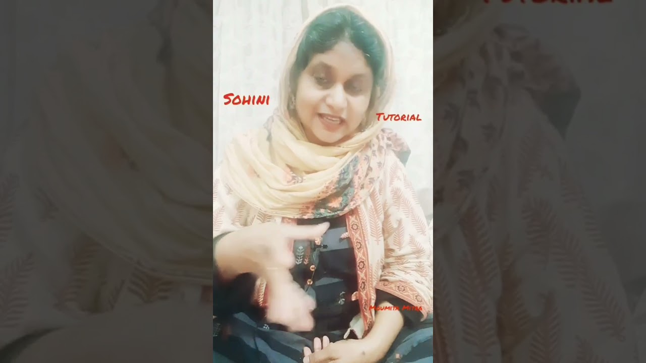 Raag Sohini Tutorial |  Chalan | Alap | Tintal | Moumita Mitra