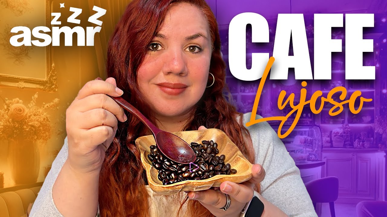 🌙 Cafeteria ASMR 💤 Probando Cafe EXOTICOS Roleplay