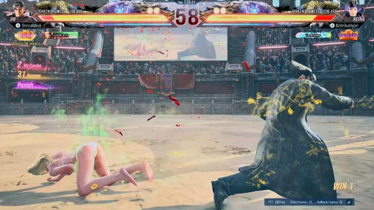TEKKEN8_rank MATCH_online Jin Kazama