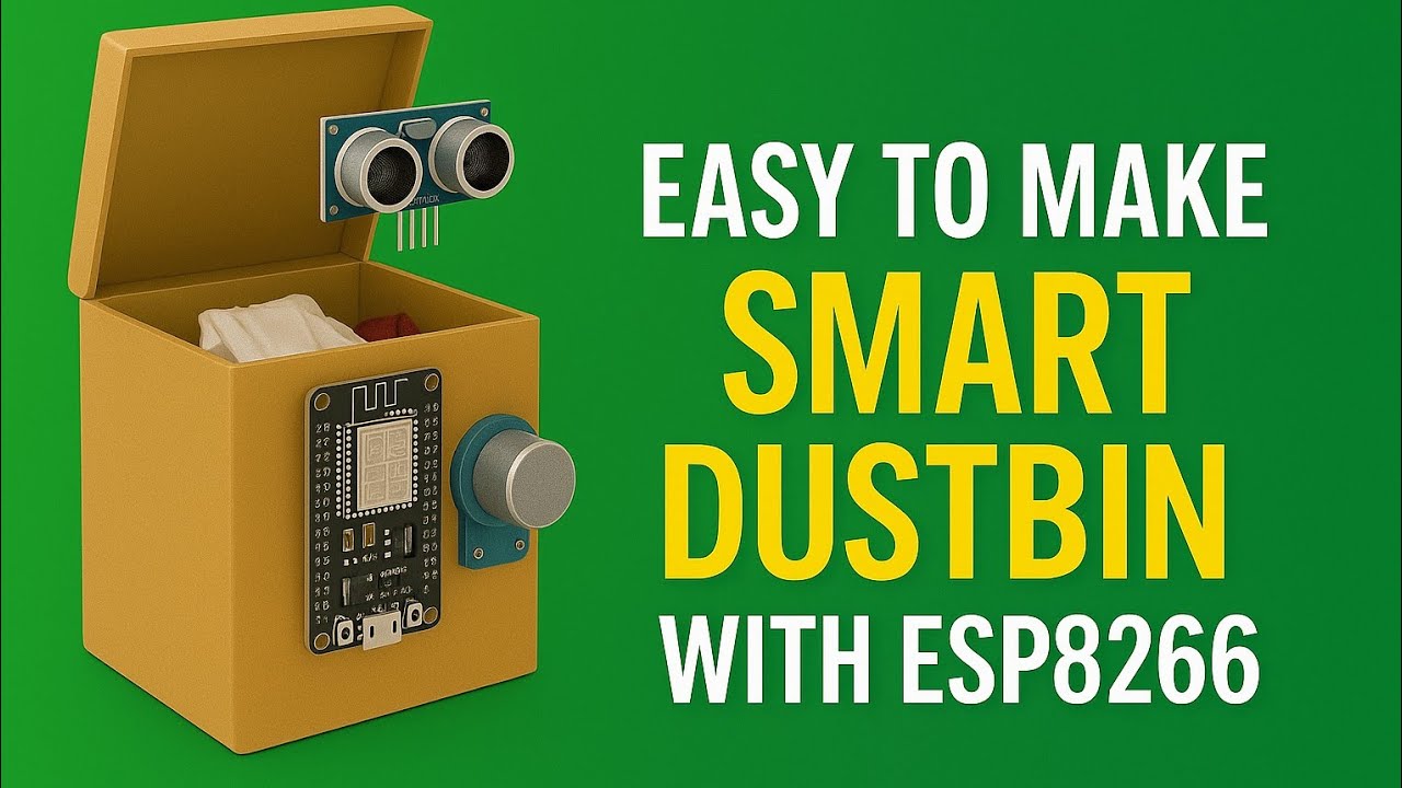 How to Make a Smart Dustbin with ESP8266