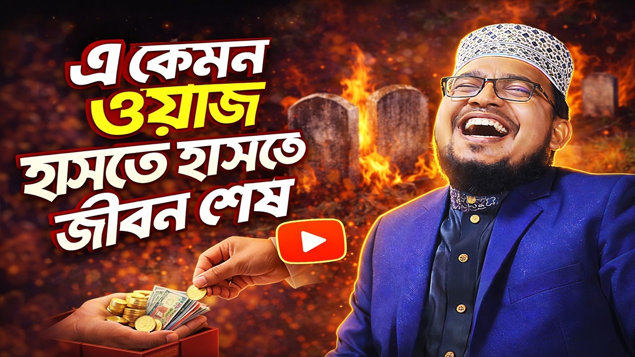 এ কেমন ওয়াজ! হাসতে হাসতে জীবন শেষ 😄 | কবির বিন সামাদ |এমন মজার ওয়াজ আগে শোনেননি! | Kabir Bin Samad