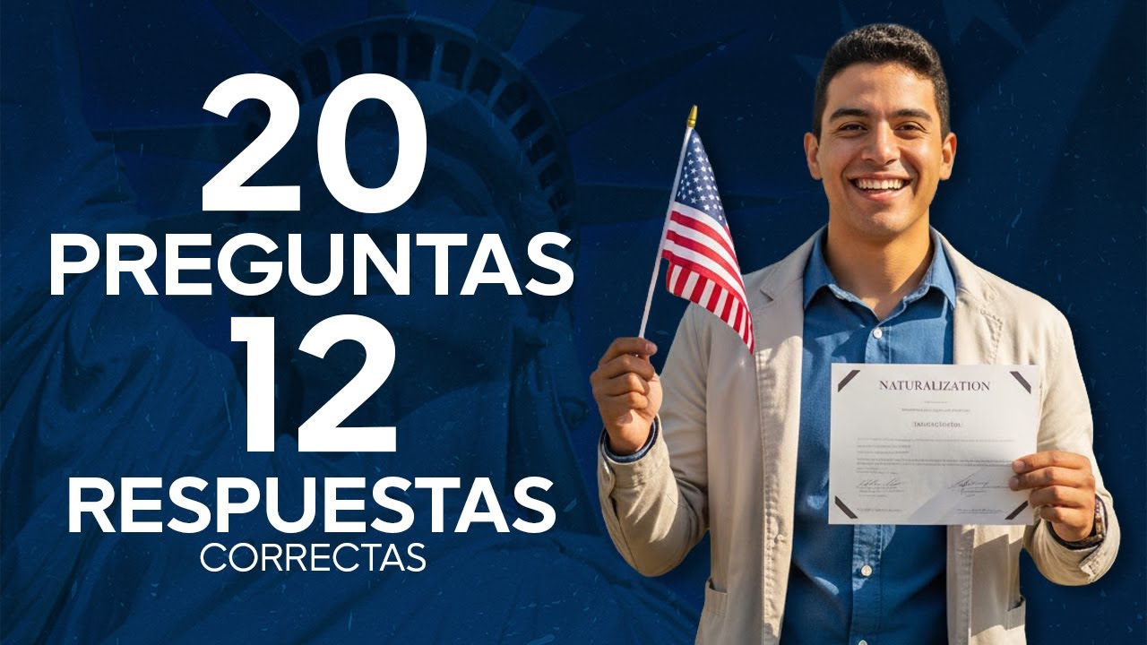 20 Preguntas Clave de Ciudadanía Americana  2026 🇺🇸 (Parte 2/6)
