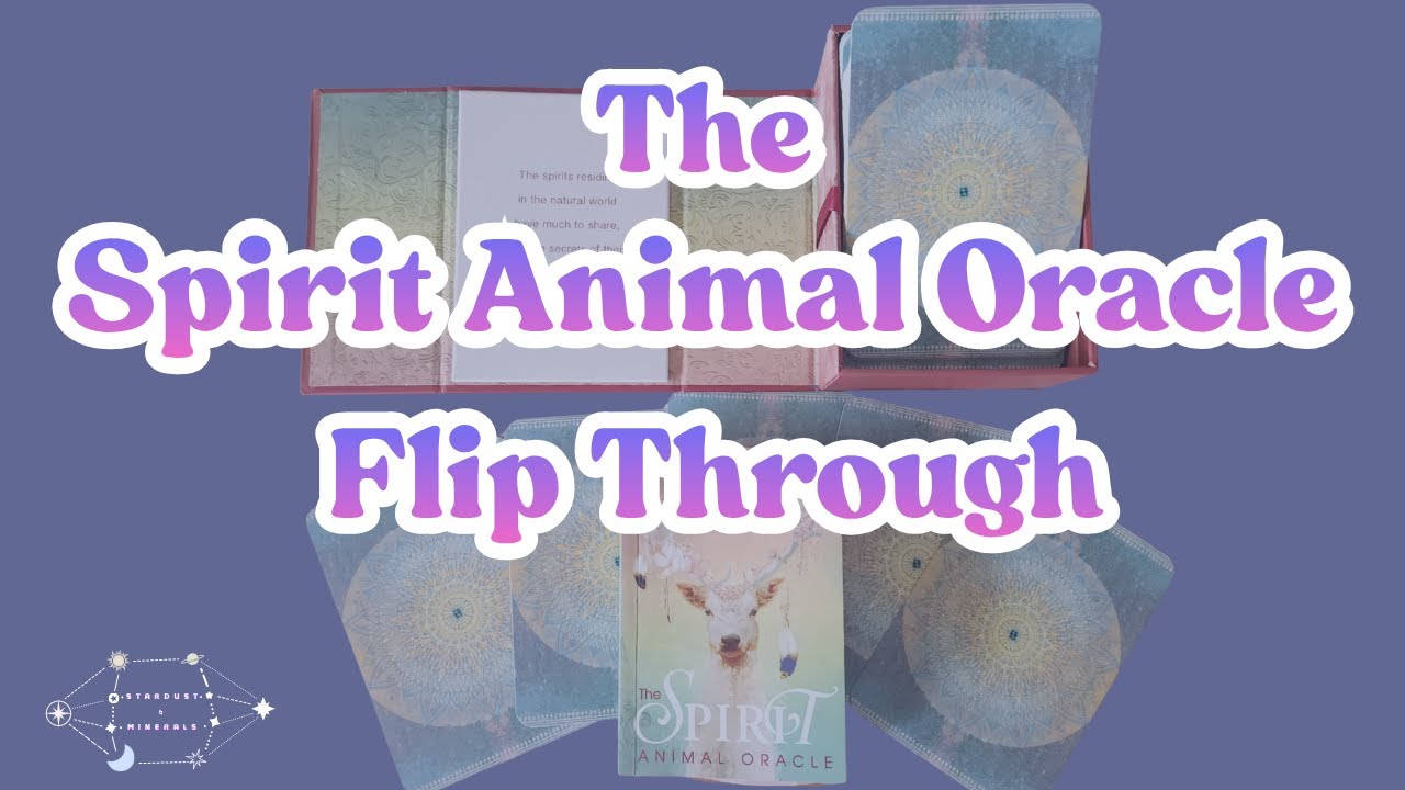 Spirit Animal Oracle by Colette Baron-Reid | Unboxing & Flip Through