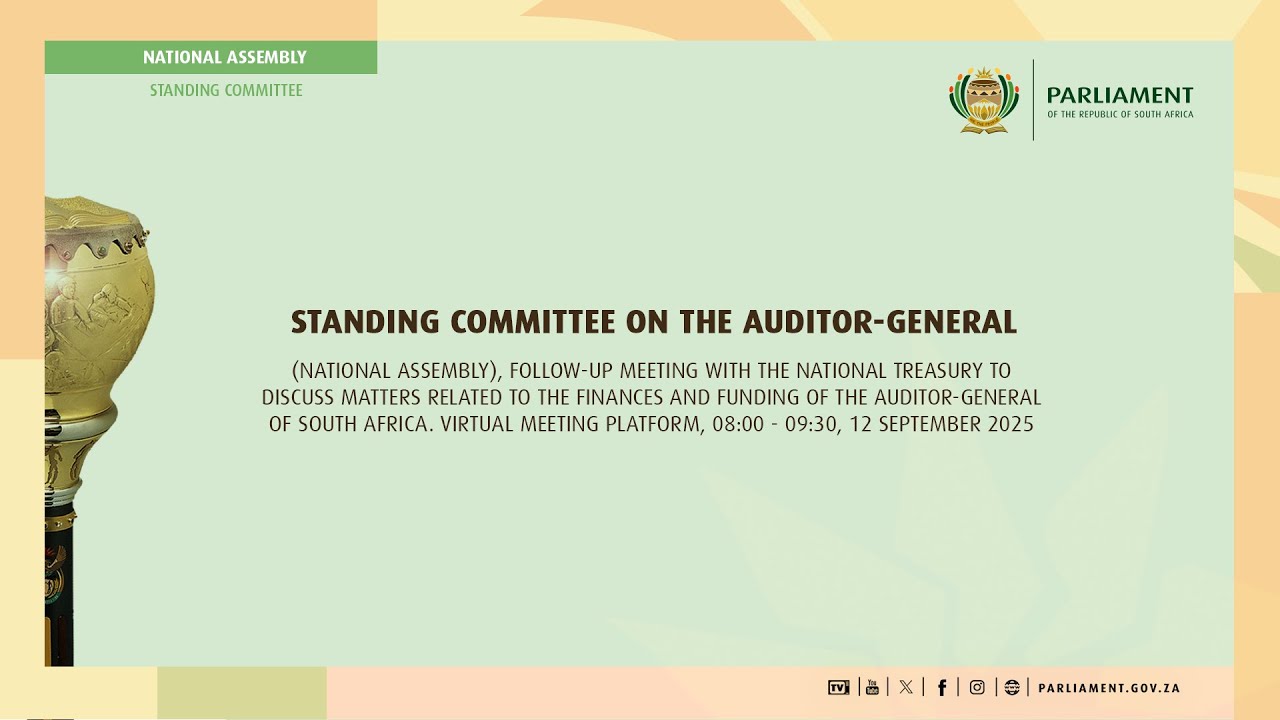 Standing Committee on the Auditor-General, 12 September 2025