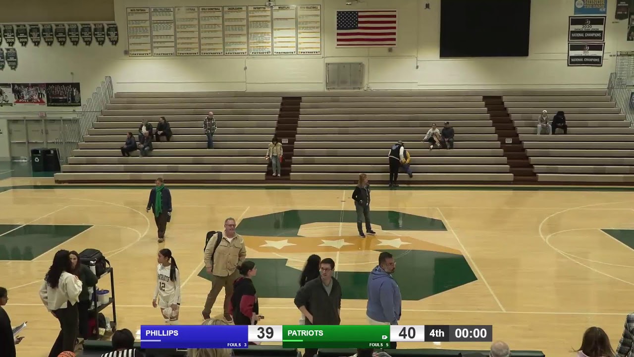 Varsity Girls Basketball - Stevenson Patriots vs. Chicago (Phillips)