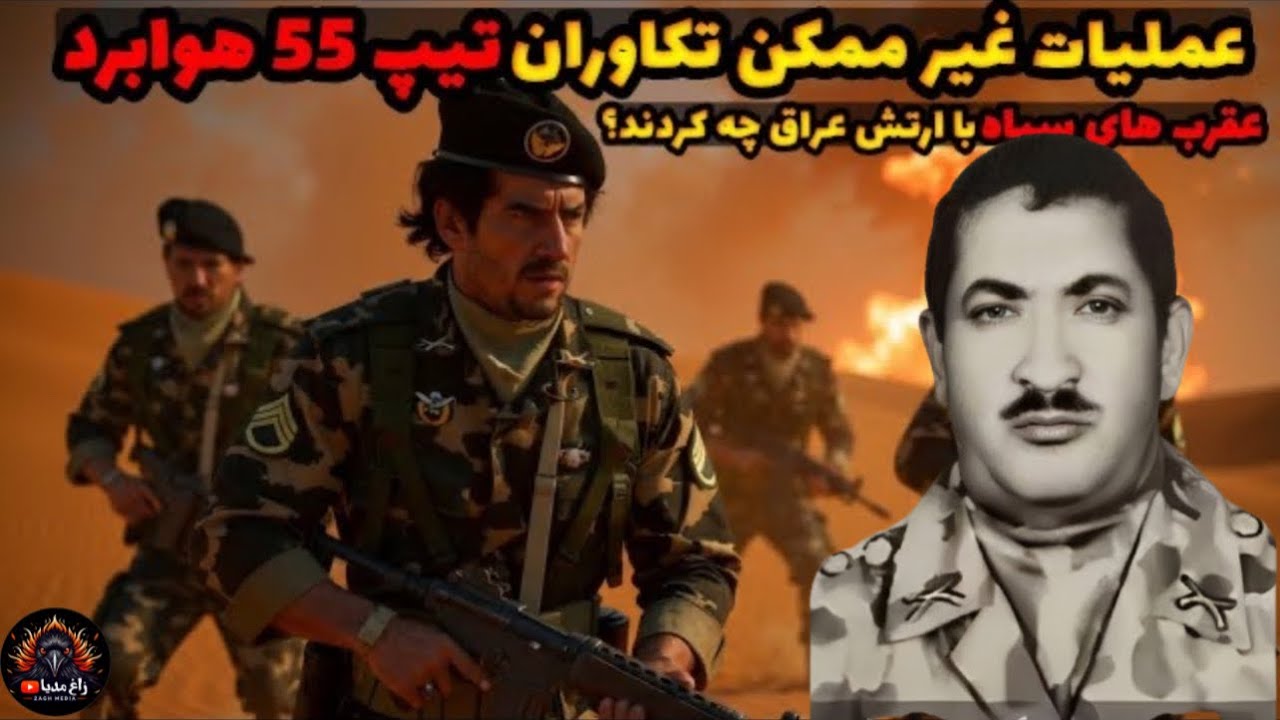 عملیات غیرممکن عقرب‌های سیاه |  نقشه تکاوران ۵۵ هوابرد چطور ارتش عراق رو شکست داد؟