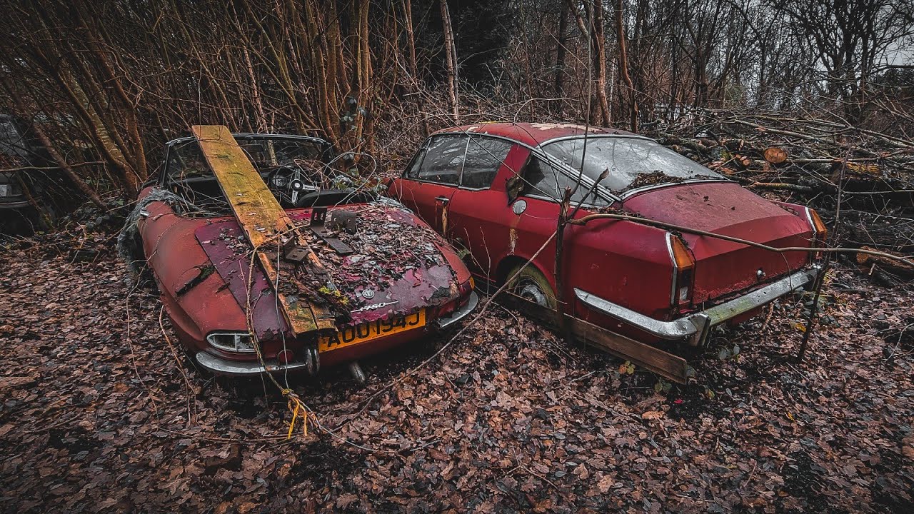 Lost STORAGE Rare Car COLLECTION Left TO RUST Outside...