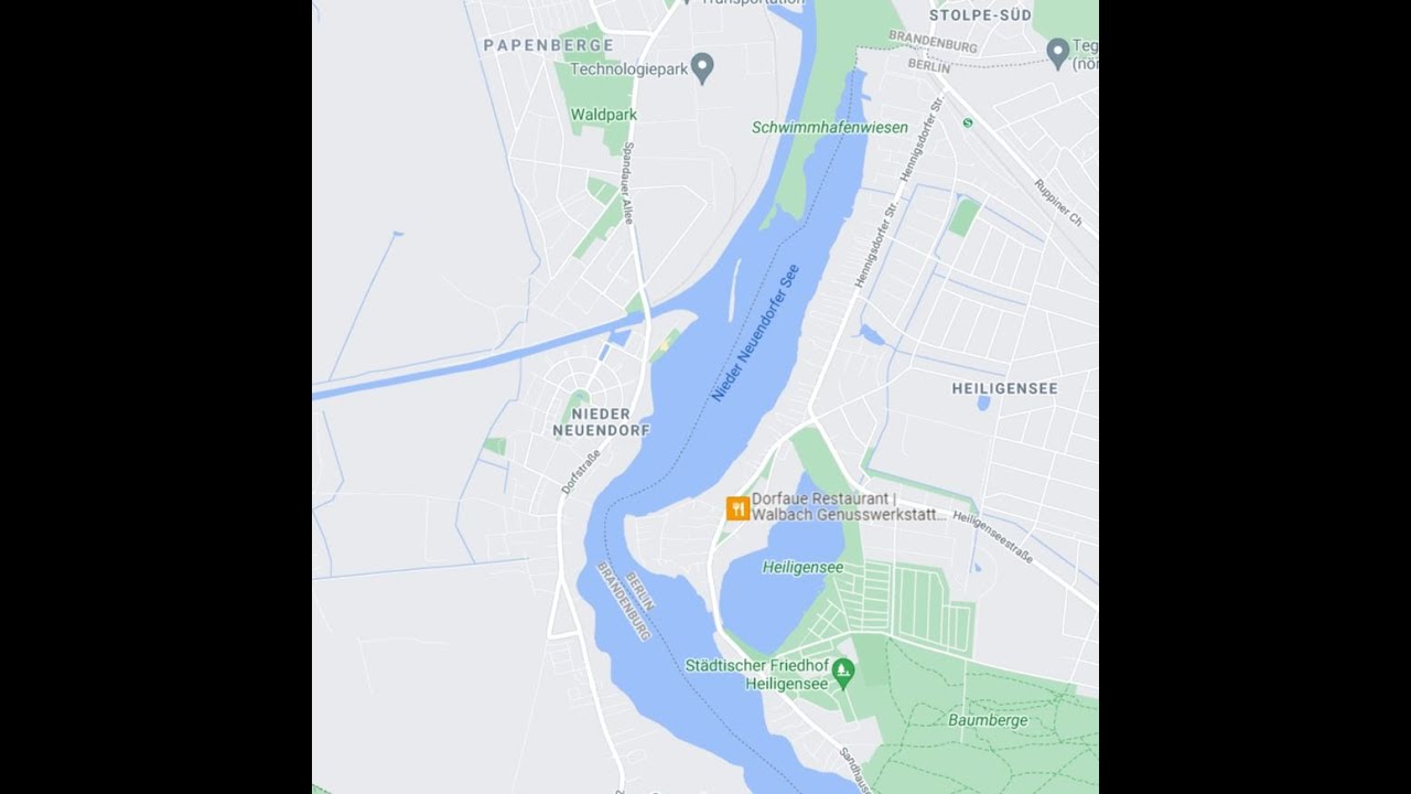 Mein Video vom 30.09.2021 zwischen Heiligensee und Nieder Neuendorf