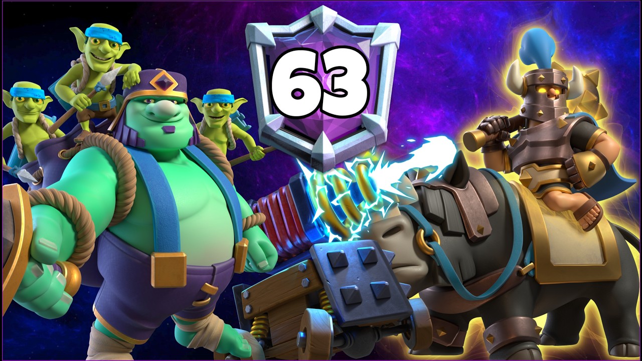 Top 60 with Goblin Giant Sparky Deck.!