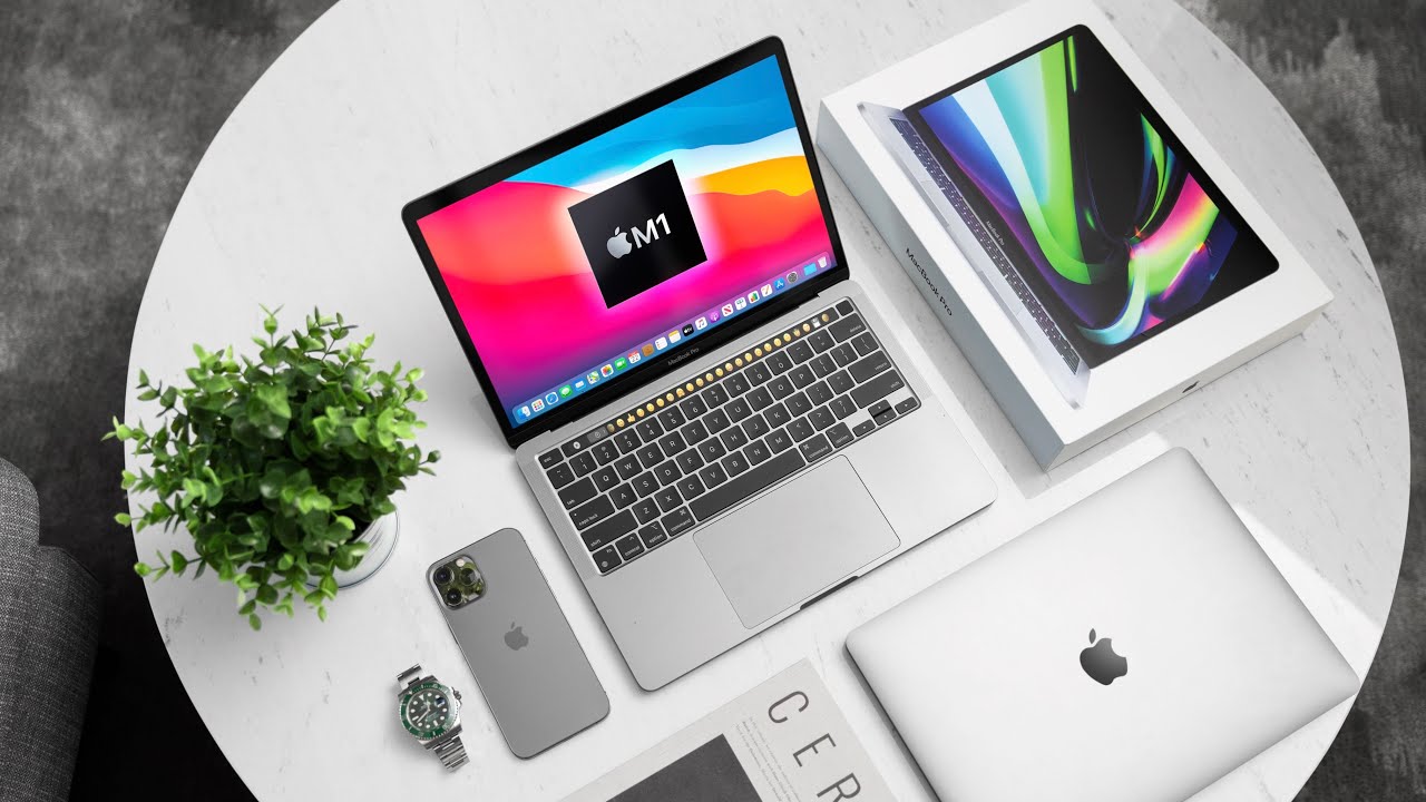 Распаковка и тест скорости MacBook Pro M1 2020!