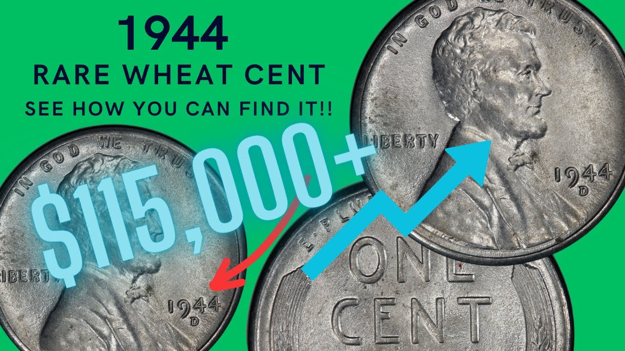 1944 Wheat Penny Worth a TON of Money!!! See Why and How YOU can Find One!!!