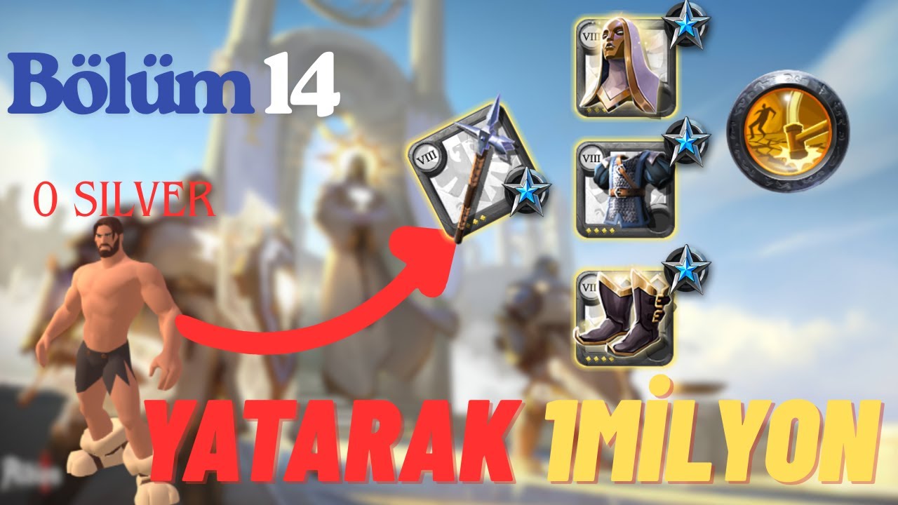 Albion Online Pole Hammer Yatarak Oynadık Mist Farm Bölüm 14 #albiononline