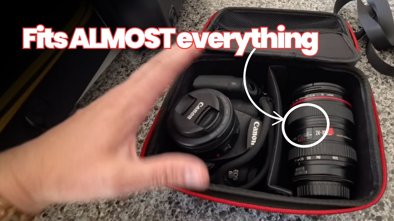 I bought a semi-hard camera case on Amazon...