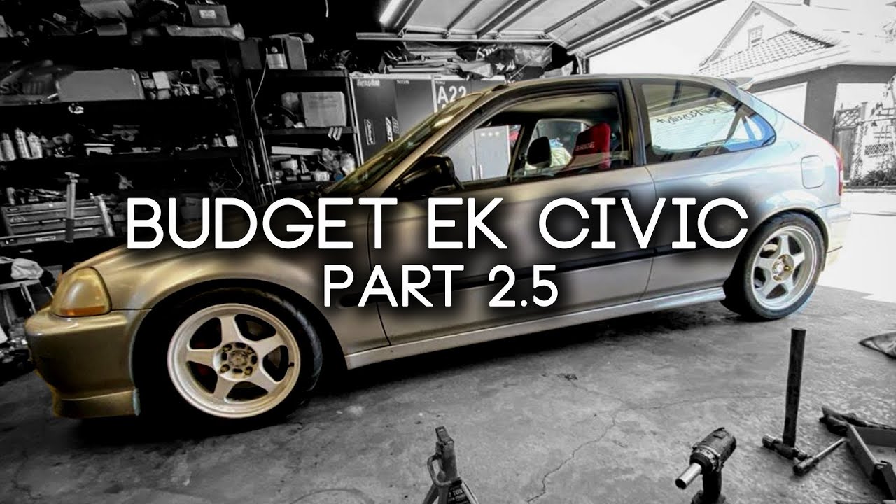 Budget EK Civic Build [Part 2.5] - New Bushings, Springs, E-Brake Cables and Uh-Ohs