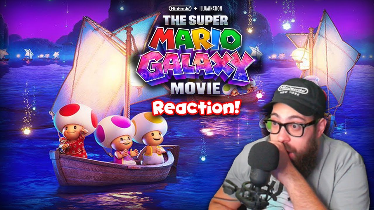 Фильм «Super Mario Galaxy» выглядит ПОТРЯСАЮЩЕ — РЕАКЦИЯ на фильм «Super Mario Galaxy»